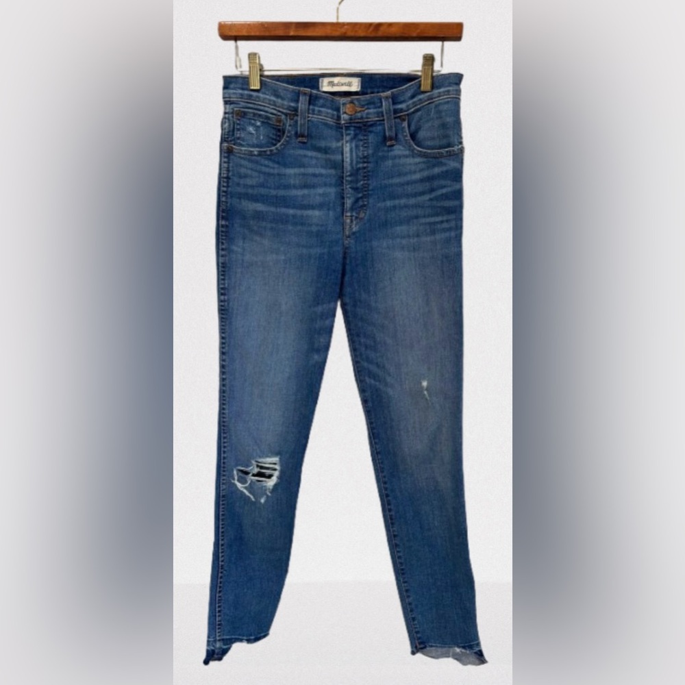 Size 30 Madewell Straight Leg Skinny Jeans